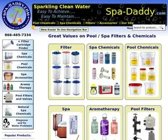 Spa-Daddy.com(Spa Filters) Screenshot