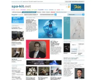 Spa-Kit.net(The search engine for spa buyers) Screenshot