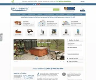 Spa-Mart.com(Discount Spa Hot Tub Covers) Screenshot