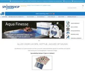 Spa-Webshop.com(Spa Webshop) Screenshot