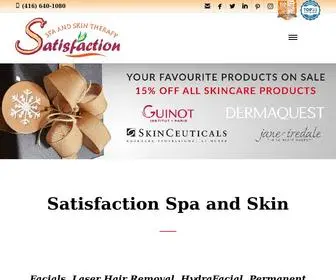Spaandskin.com(Laser Hair Removal &amp; Skin Health) Screenshot