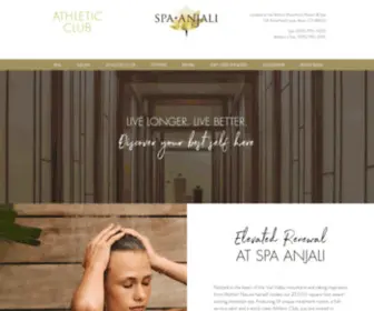 Spaanjali.com(Spa Anjali) Screenshot