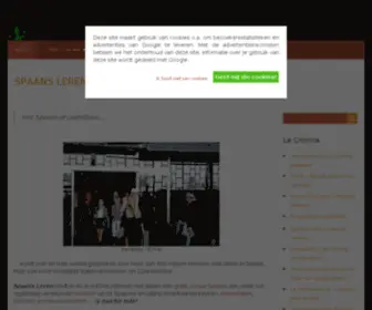 Spaansleren.nl(Spaans Leren) Screenshot