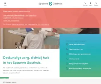 Spaarnegasthuis.nl(Spaarne Gasthuis) Screenshot