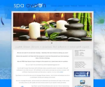 Spaavalon.net(We are now open for all services Monday) Screenshot