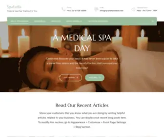 Spabellaonline.com(Medical Day Spa Torrance Los Angeles) Screenshot
