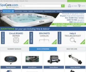 Spacare.com(Circuit Board Repair) Screenshot