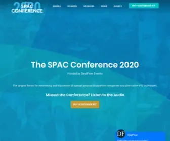 Spacconference.com(The SPAC Conference 2021) Screenshot