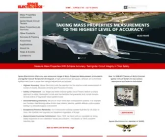 Space-Electronics.com(Global Provider of Test &amp; Measurement Solutions) Screenshot