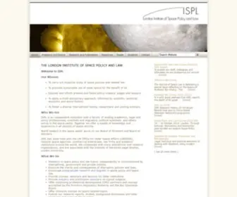 Space-Institute.org(London Institute of Space Policy and Law London Institute of Space Policy and Law London Institute of Space Policy and Law) Screenshot