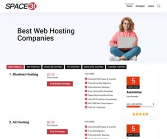 Space30.com(Get best hosting May 2024) Screenshot