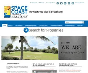 Space321.com(Space Coast Association of REALTORS®) Screenshot