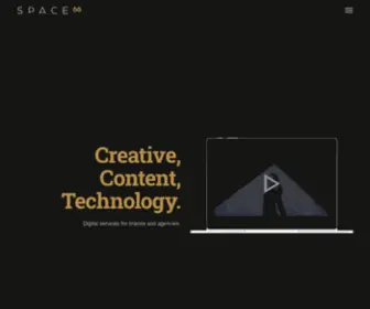 Space66.com(Digital Marketing & Creative Production Agency) Screenshot