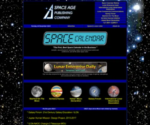 Spaceagepub.com(Space Age Publishing Company) Screenshot
