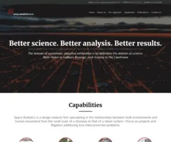 Spaceanalytics.com(Space Analytics) Screenshot