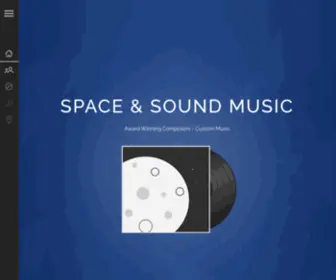 Spaceandsoundmusic.com(Custom Music) Screenshot