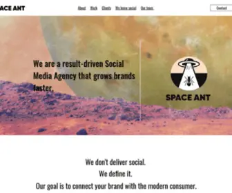 Spaceantdigital.com(Space Ant) Screenshot