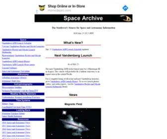 Spacearchive.info(Space Archive) Screenshot
