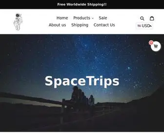 Spaceatrips.com(SpaceTrips) Screenshot