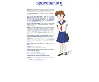 Spacebar.org(The Space Bar (and Grill)) Screenshot