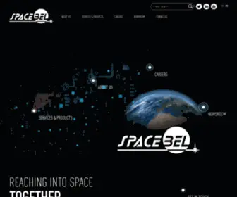 Spacebel.com(Spacebel, Space systems and software engineering company) Screenshot