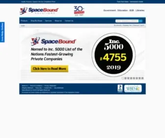 Spaceboundsolutions.com(SpaceBoundSolutions) Screenshot