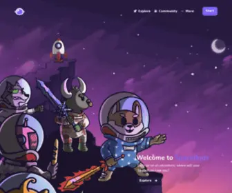 Spacebudz.io(Spacebudz) Screenshot