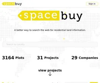 Spacebuy.in(Plots for sale chennai) Screenshot