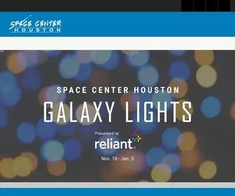 Spacecenter.org(Space Center Houston) Screenshot
