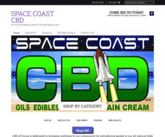 Spacecoastcbd.com(All Your CBD Needs Covered on Florida's Space Coast) Screenshot