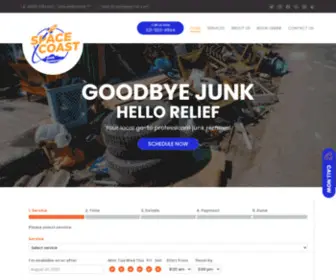 Spacecoastjunkremoval.com(Space Coast) Screenshot