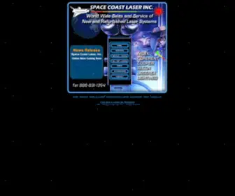 Spacecoastlaser.com(Space Coast Laser) Screenshot