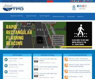 Spacecoasttpo.com(Space Coast Transportation Planning Organization) Screenshot