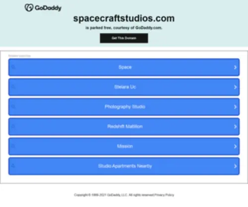 Spacecraftstudios.com(SpaceCraft Studios) Screenshot