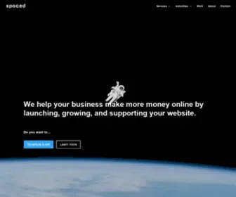 Spaced.digital(SEO-Focused Web Design Agency in London // Spaced Digital) Screenshot