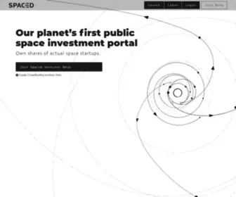 Spacedventures.com(Spacedventures) Screenshot