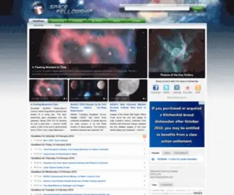 Spacefellowship.com(International Space Fellowship) Screenshot