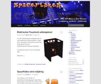 Spaceflakes.de(DIY) Screenshot