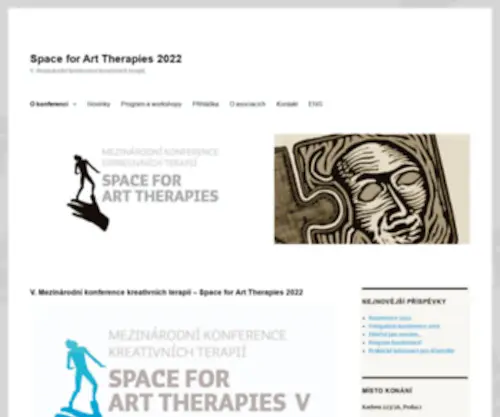 Spaceforarttherapies.cz(Space for Art Therapies 2022) Screenshot