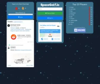 Spacegolf.io(Spacegolf) Screenshot