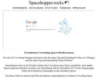 Spacehopper.rocks(Spacehopper rocks) Screenshot