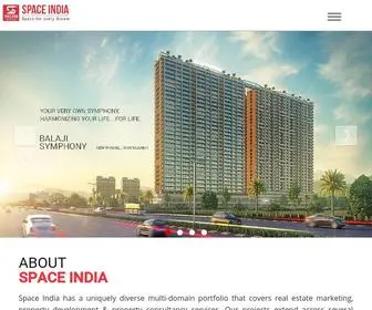 Spaceindia.in(1, 2 BHK Flats in New Panvel) Screenshot