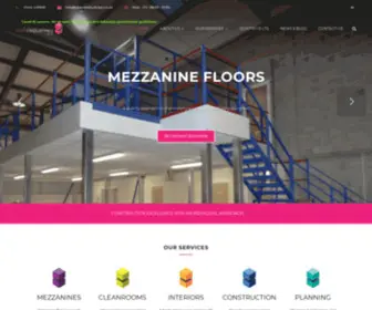 Spaceindustries.co.uk(Mezzanine Floor) Screenshot