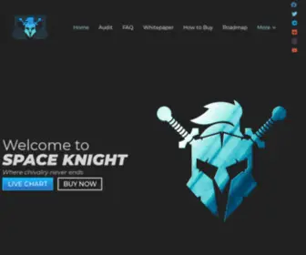 Spaceknightcrypto.com(Space Knight (SPACE KNIGHT) Crypto Currency) Screenshot