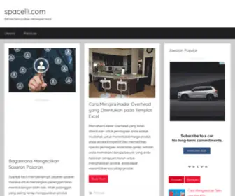 Spacelli.com(Rahsia mewujudkan perniagaan kecil) Screenshot