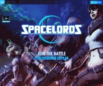 Spacelordsthegame.com(SPACELORDS) Screenshot