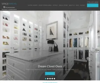 Spacemakersclosets.com(Atlanta Custom Closets) Screenshot