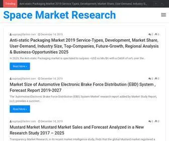 Spacemarketnow.com(The Space Market News) Screenshot