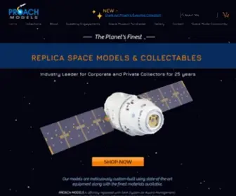 Spacemodel.com(THE SPACE MODEL SPECIALIST) Screenshot
