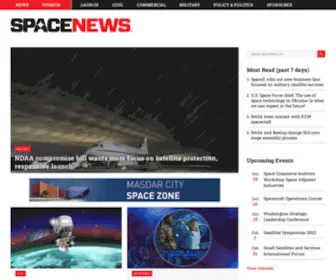 Spacenews.com(Home) Screenshot